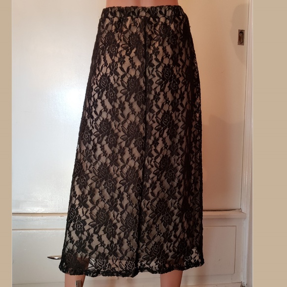 Espresso lace Skirt, Size s, NWOT. - Picture 2 of 8